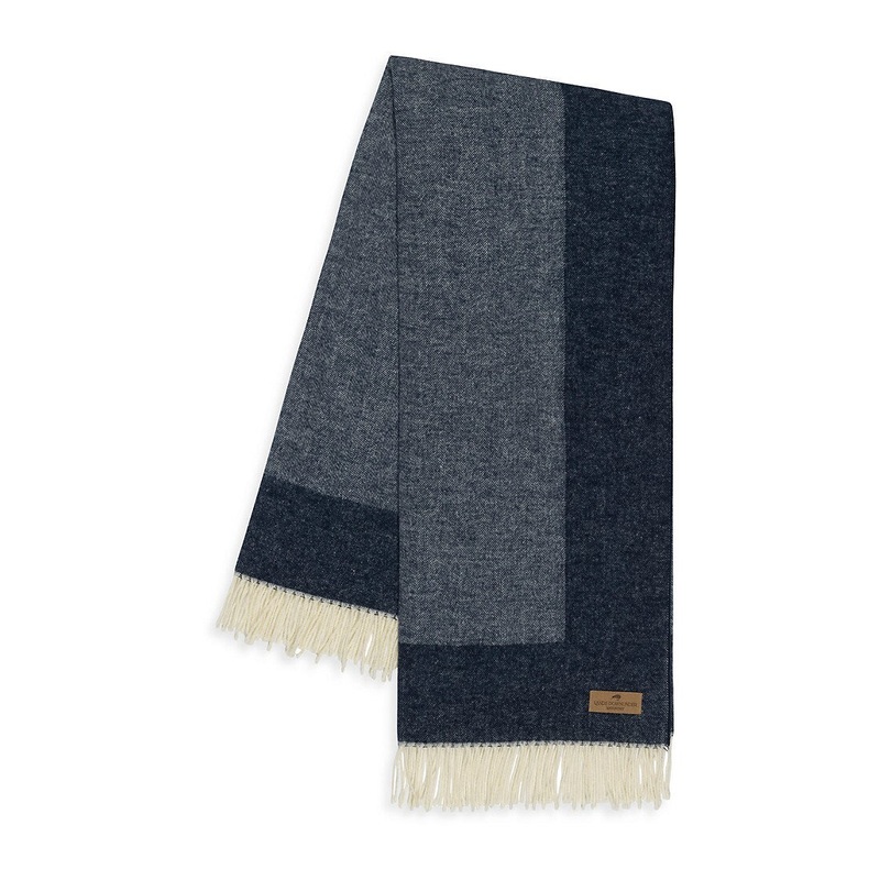 Border Herringbone Throw