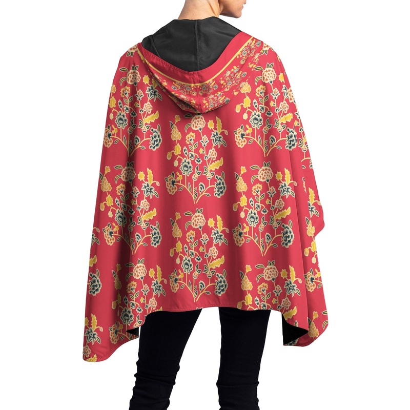 Ellery Womens Rain Cape – Rainproof Breathable Rain Poncho