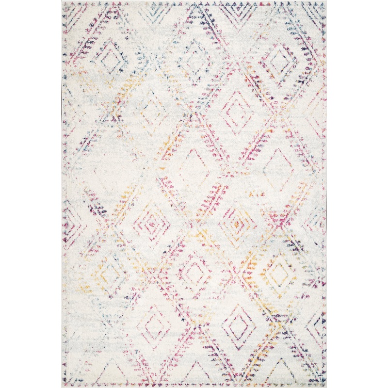 Rainbow Diamond Rug | Multicolor
