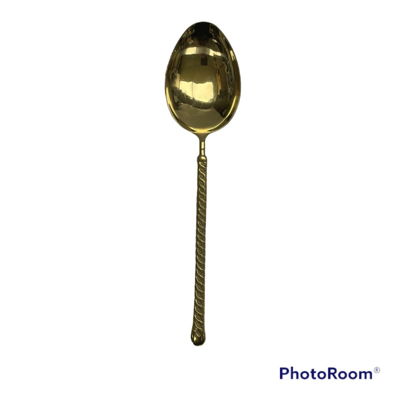 S & S Elegant Twisted Handle Serving Utensils