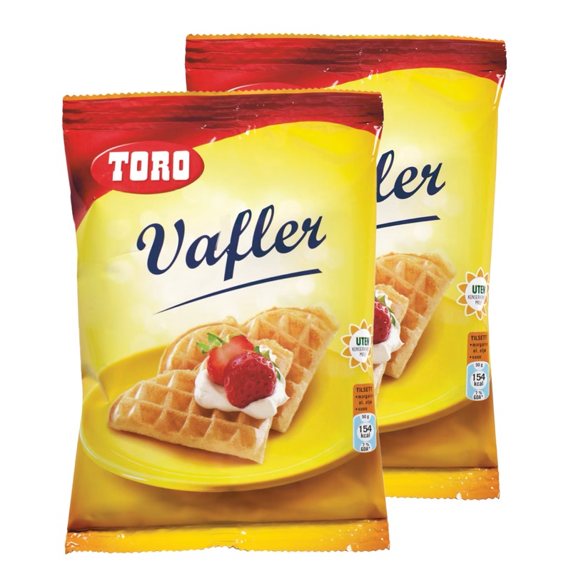 Toro Waffle Mix Packet, Set of Two