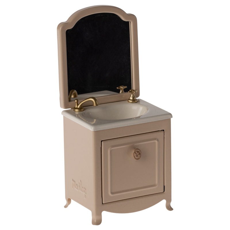 Maileg, Sink Dresser, Mouse – Powder – 11-4115-00
