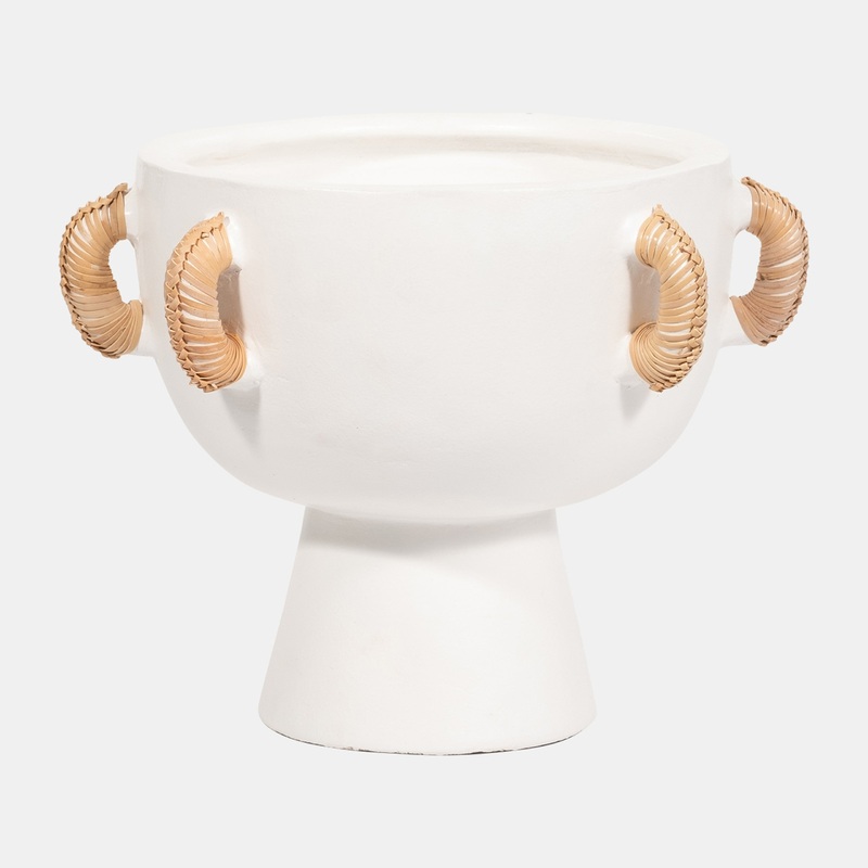 Terracotta Bowl on Stand