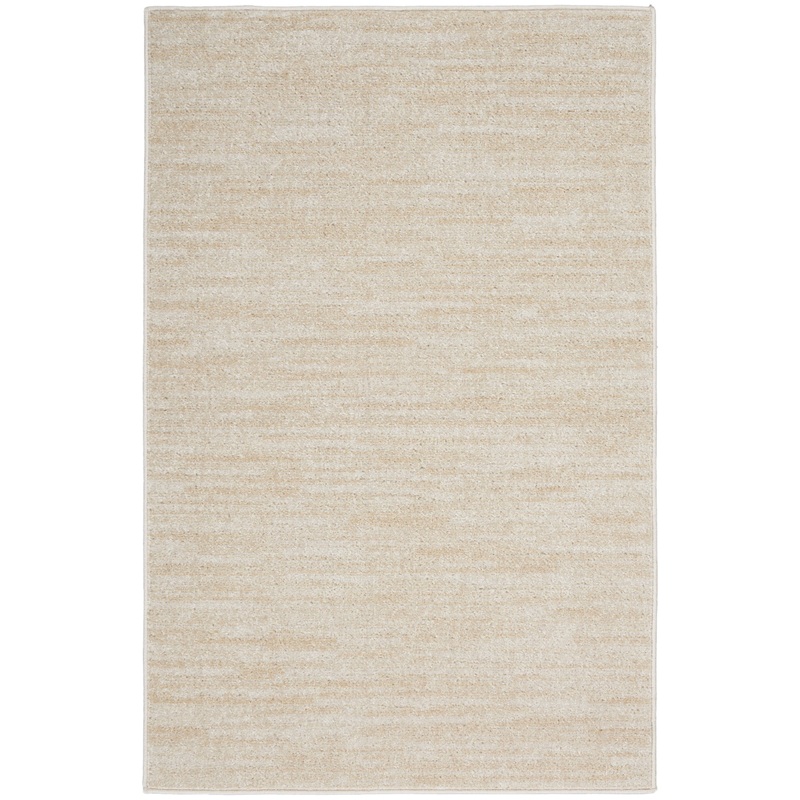 Nourison Essentials Ivory Beige Outdoor Rug