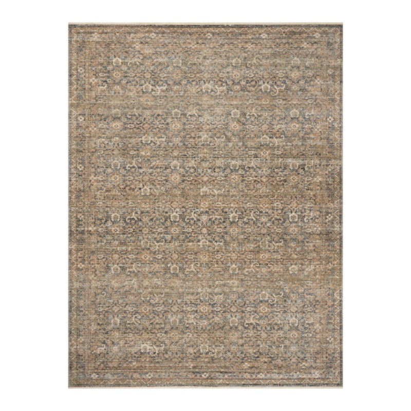 Amber Lewis x Loloi Molly Denim / Gold Rug