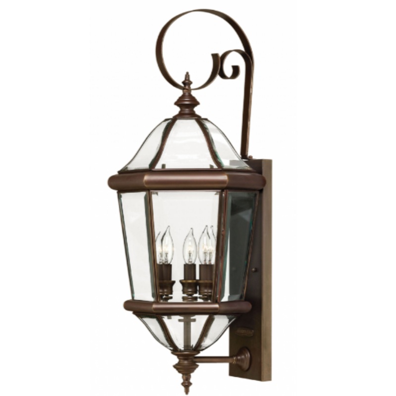 Hinkley 2454 Augusta 3-lt 27″ Tall LED Outdoor Wall Light