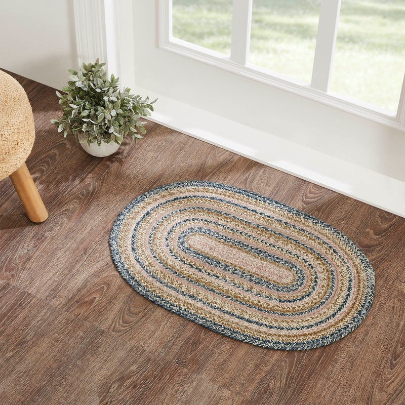 Kaila Jute Rug Oval w/ Pad 20×30
