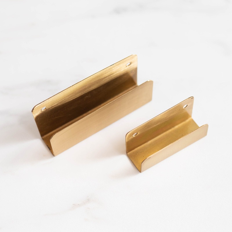 Handmade Brass Finger Handle