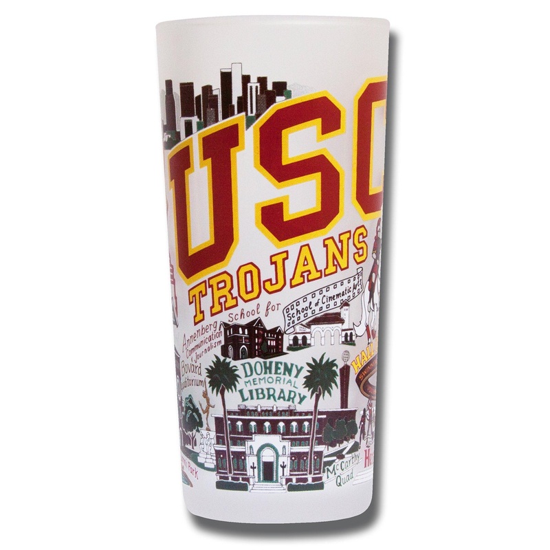 Southern California, University of (USC) Collegiate Drinking Glass