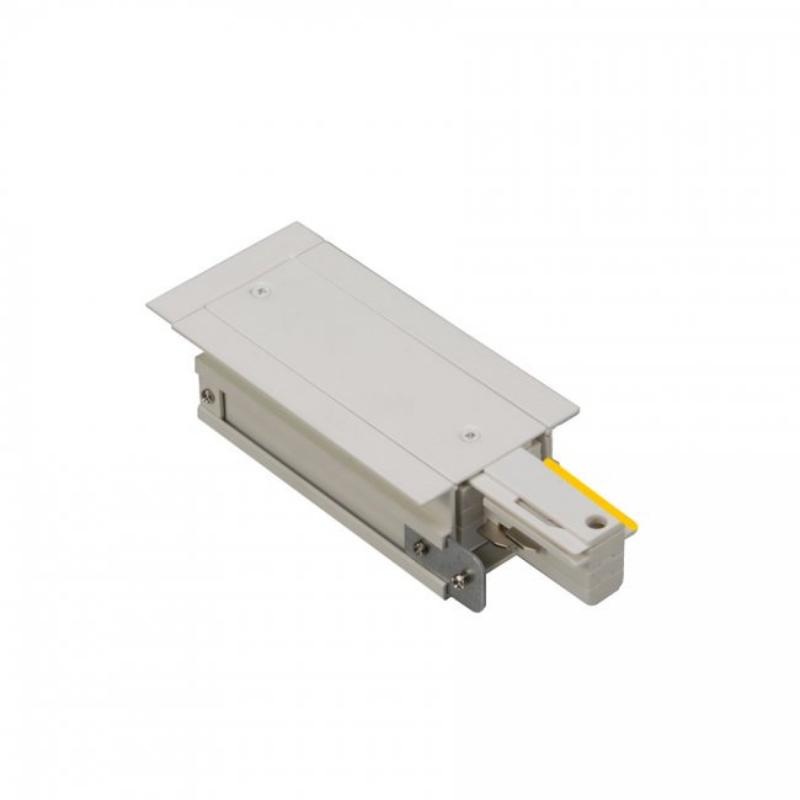 WAC WEDL-RT-2A W System Flanged Recessed Track Current Limiter – Left, 120V