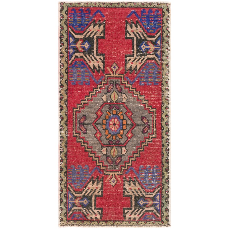 Antique One of a Kind 27513 Hand Knotted Wool Indoor Area Rug by Surya Rugs