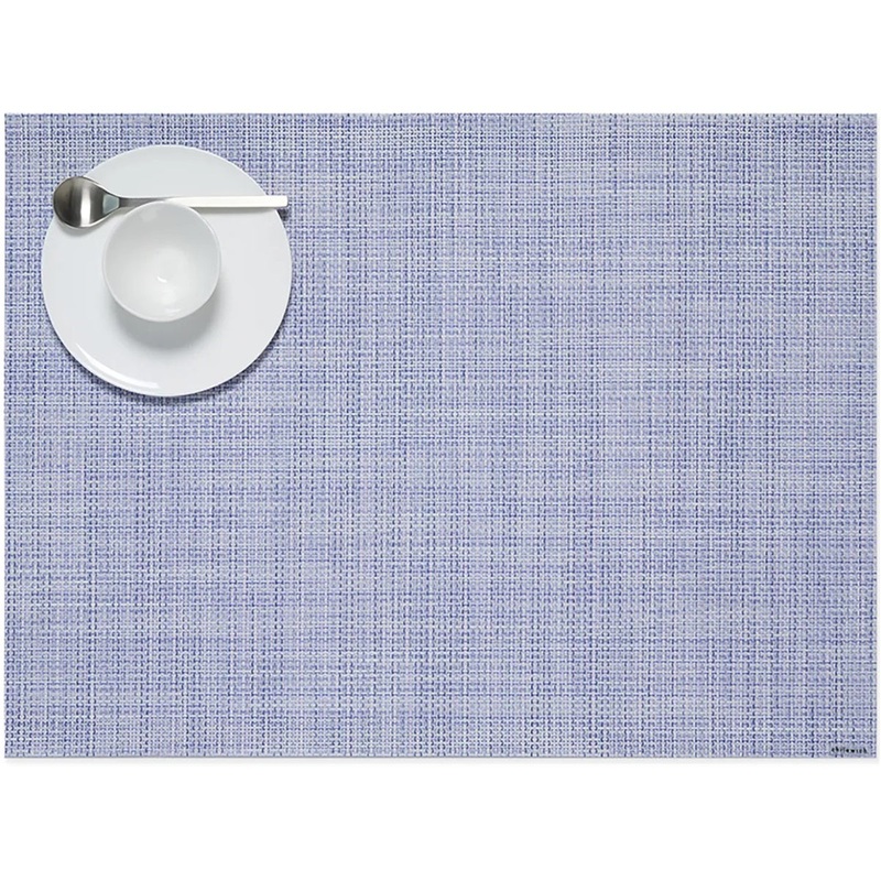 Chilewich Mini Basketweave Collection Periwinkle