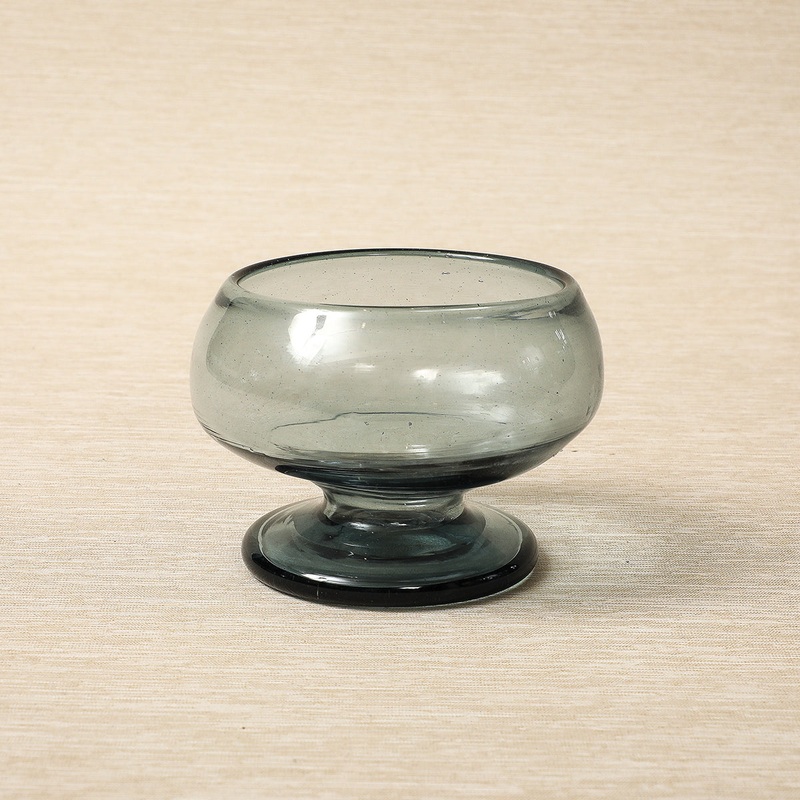 Handblown pilgrim glass bowl