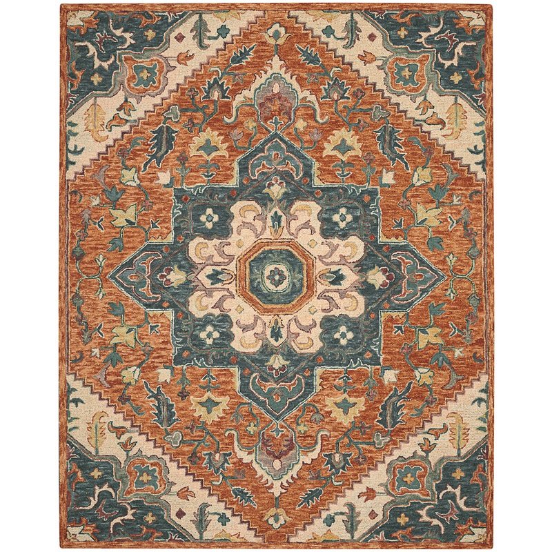 Nourison Home Bahari BAH02 Bohemian Persian Indoor Area Rug
