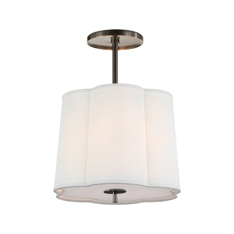 Simple Scallop Pendant Light