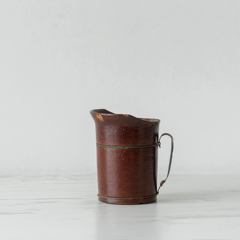 Antique Wooden Pitcher
