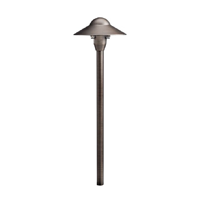 Kichler 15470 Cast Brass 6″ 12V Path Light