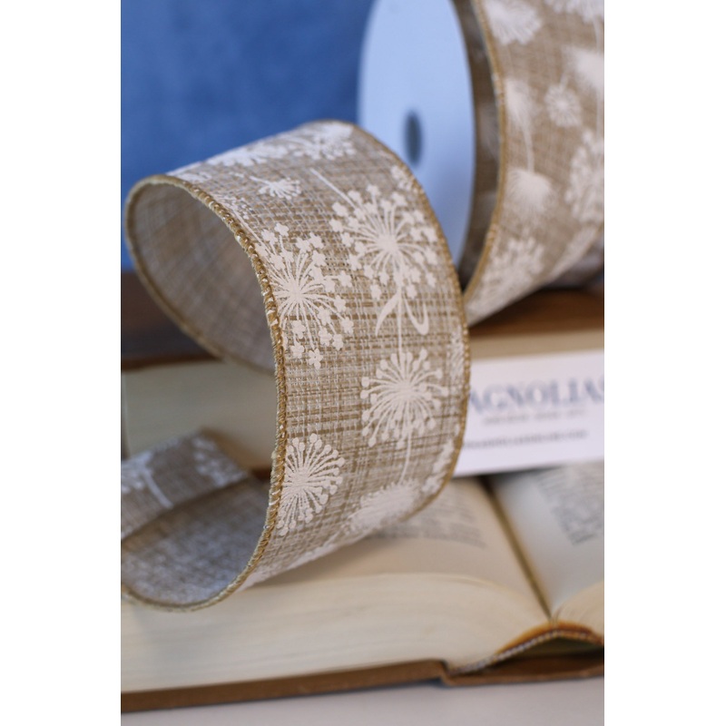 2.5″ Wishing Dandelion Ribbon Bolt