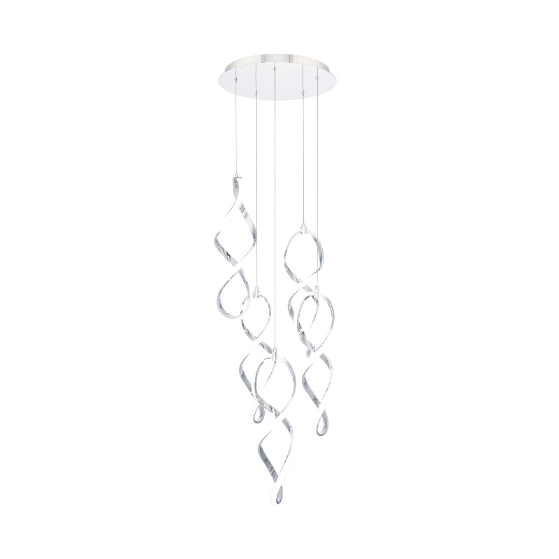 dweLED PD-47815R Interlace Round 15-lt 23″ LED Pendant