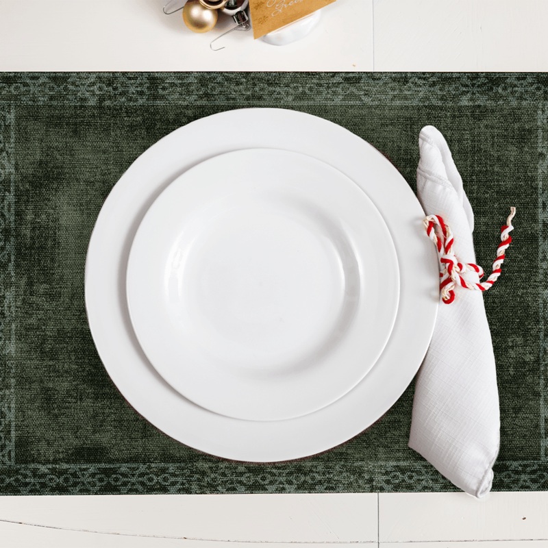 * Evelyn Green 14″x19″ Placemat – Set of 4 *Final Sale* PERFECT