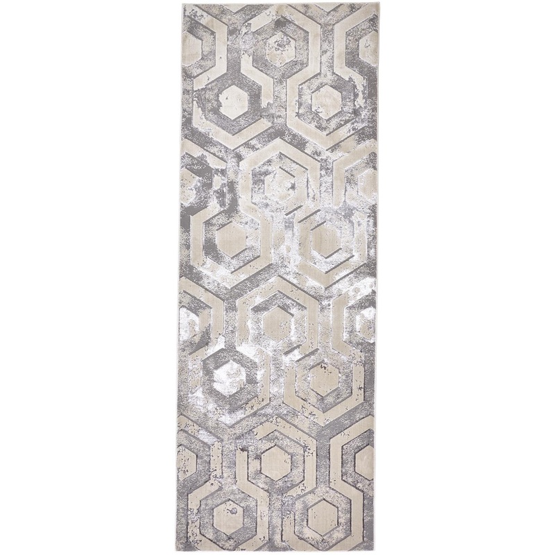 Micah 3046F Machine Made Synthetic Blend Indoor Area Rug by Feizy Rugs