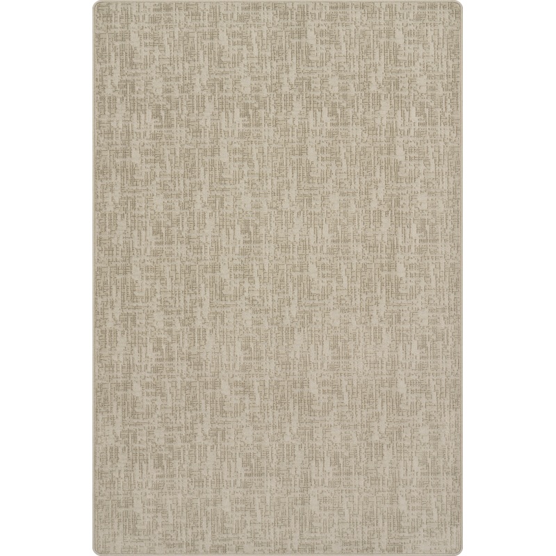Phoebe Distressed Crosshatch Custom Rug | Tawny