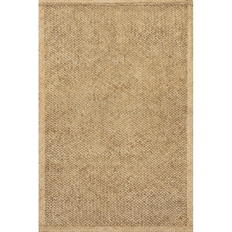 Willow Bordered Jute Rug | Natural