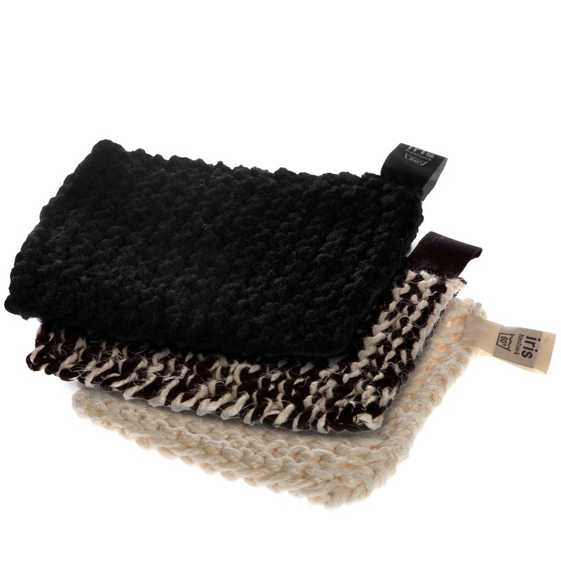 Hand-knit Kettle Holder, Three Color Variants