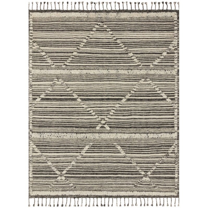 Loloi Iman Rug | Ivory / Charcoal