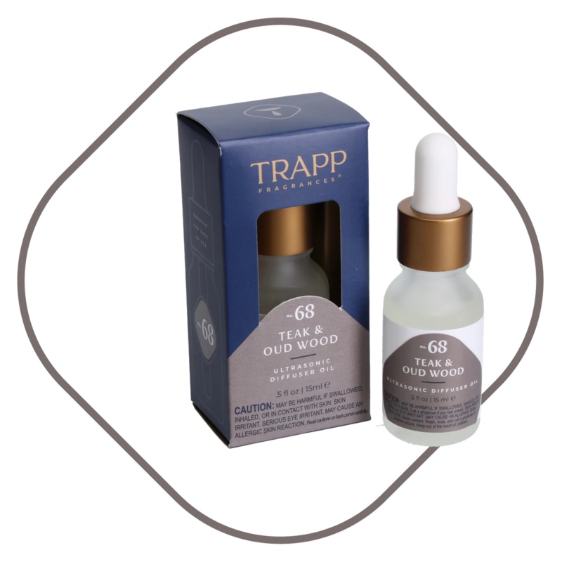 No 68 Teak and Oud Wood Ultrasonic Diffuser Oil
