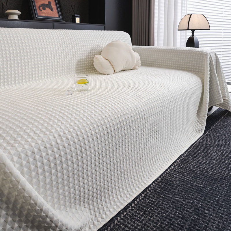 Cooling Multi-Color Modern Hassle-Free Durable Sofa Cover  Woven Pet-Friendly Minimalist Throw Couch Protector