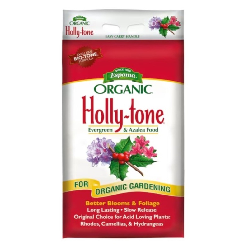 Espoma Organic Holly-tone 4-3-4 Evergreen & Azalea Plant Food for Acid Loving Plants, Better Blooms & Foliage