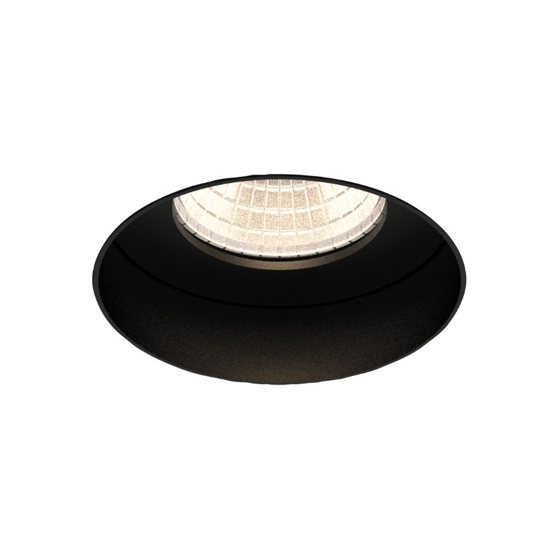 Eurofase TGO1RTL Tango 1 Light 10W Round LED Trimless Fixed Downlight, Clear Lens