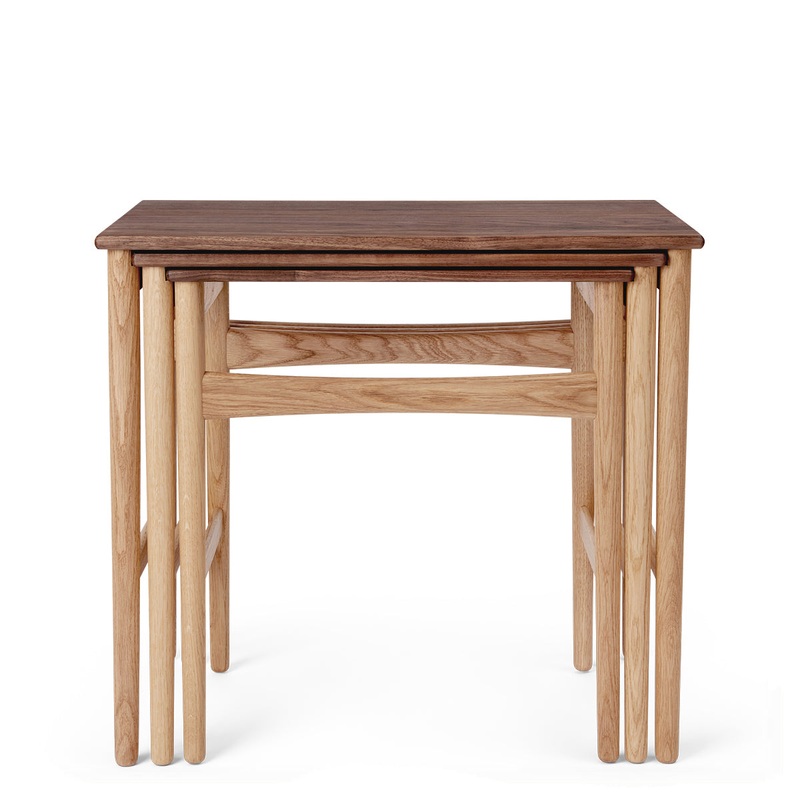 Hans Wegner CH004 Nesting Tables – Set of Three