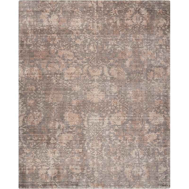 Nourison Lucent 7’9″ x 9’9″ Flint Vintage Indoor Rug
