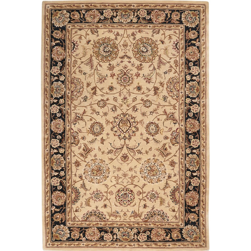 Nourison Nourison 2000 5’6″ x 8’6″ Beige Traditional Indoor Rug