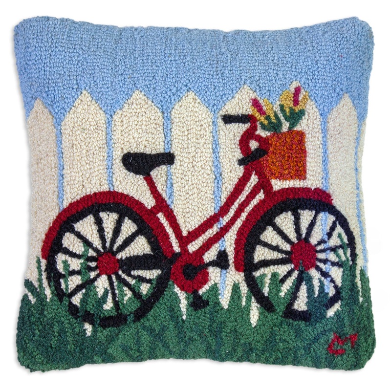 Red Bike – 18″ x 18″