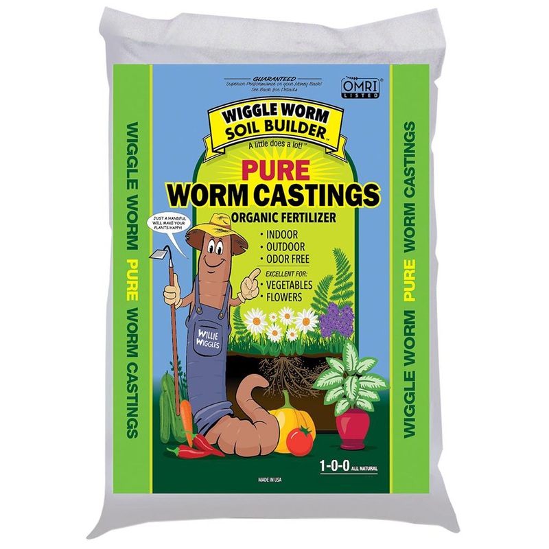 Wiggle Worm Soil Builder PURE Worm Castings