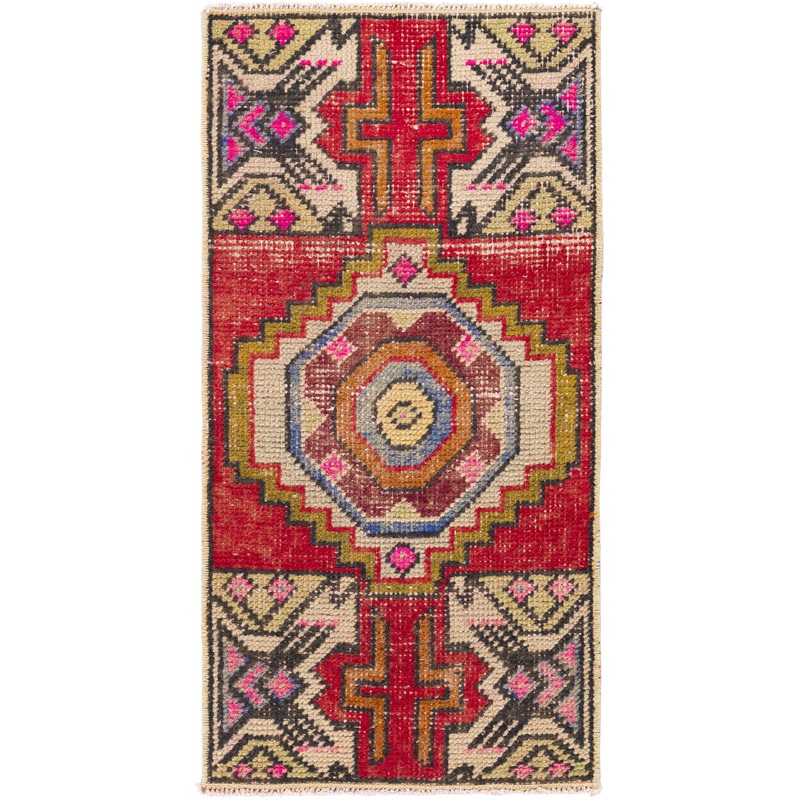 Antique One of a Kind 27468 Hand Knotted Wool Indoor Area Rug by Surya Rugs