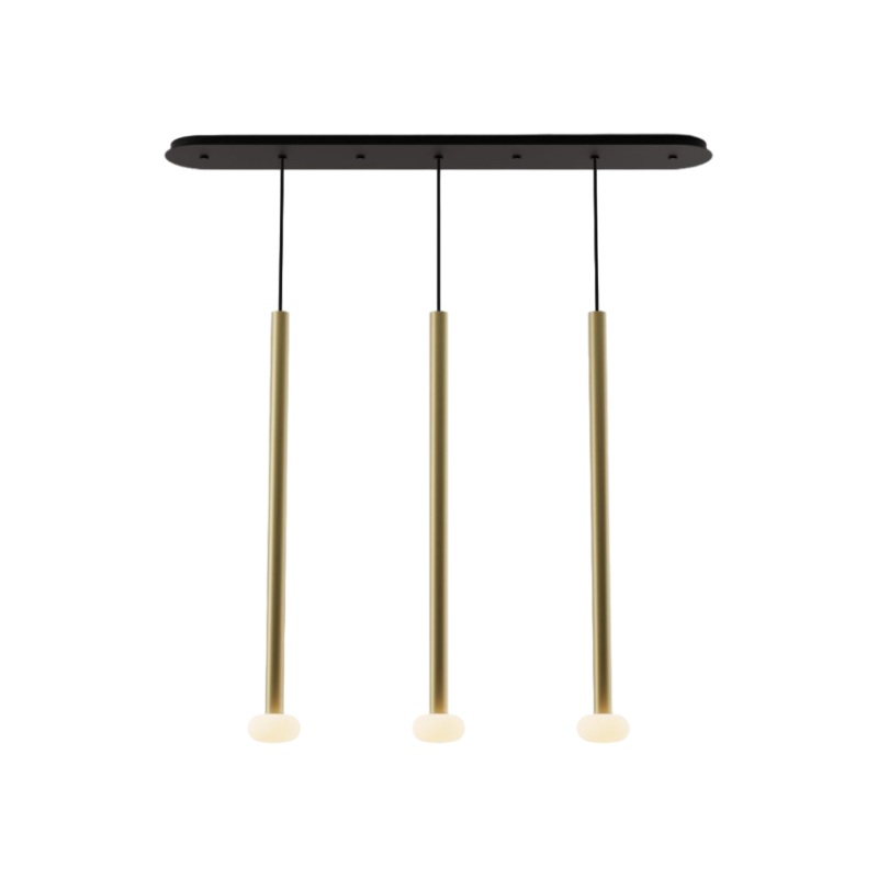 Koncept CMP-L3-S-36 Combi LED Pendant, Frosted Glass Ball
