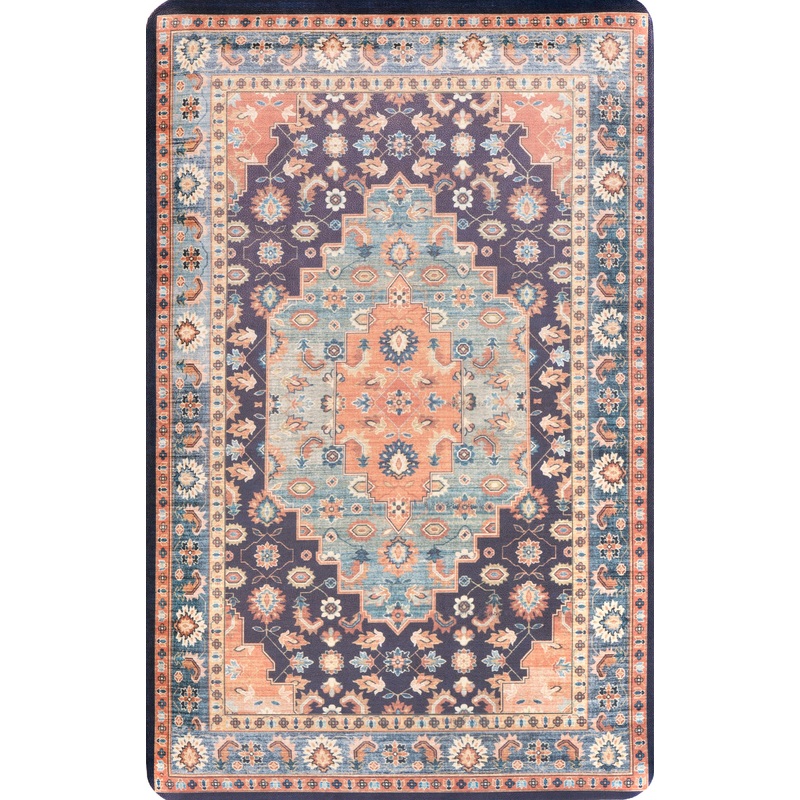 Persian Medallion Anti-Fatigue Mat | Blue