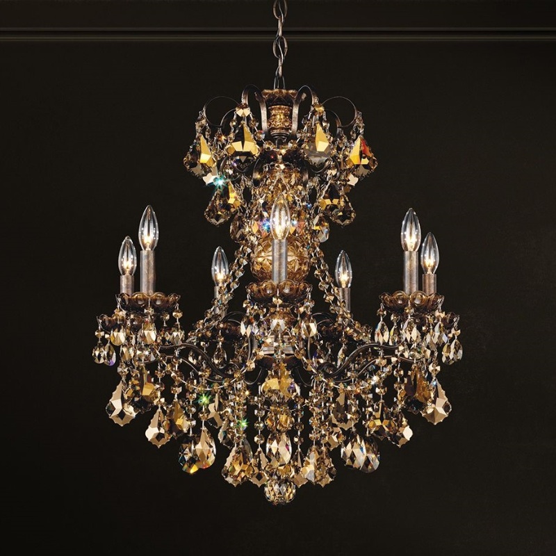 Schonbek 3656 New Orleans 7-lt 24″ Chandelier