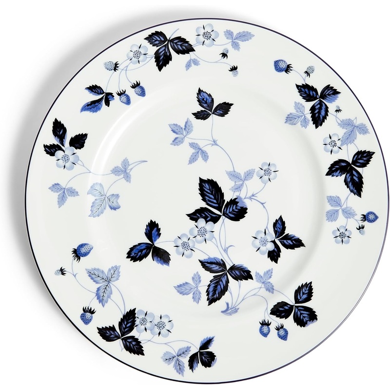 Wedgwood Wild Strawberry Inky Blue Plate 27.3cm 10.7in