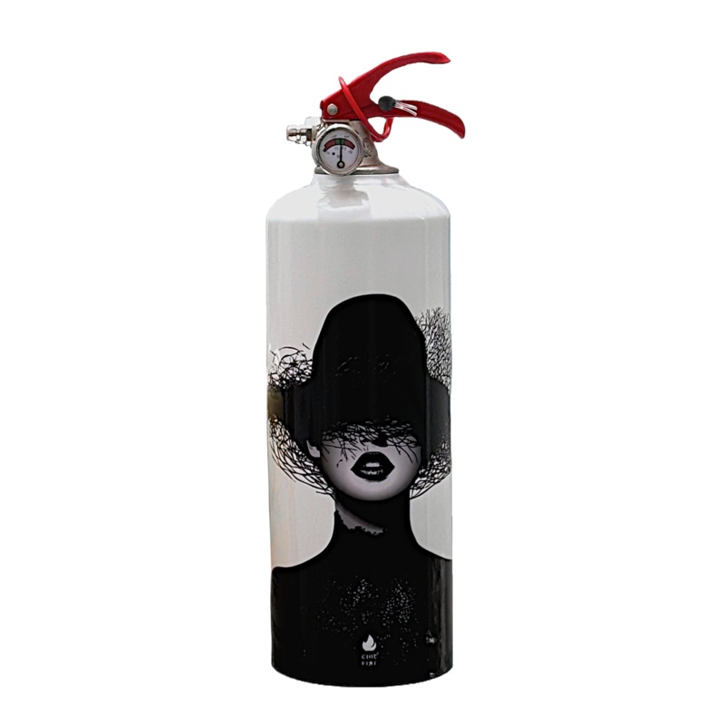 Fashion in Black Fire Extinguisher