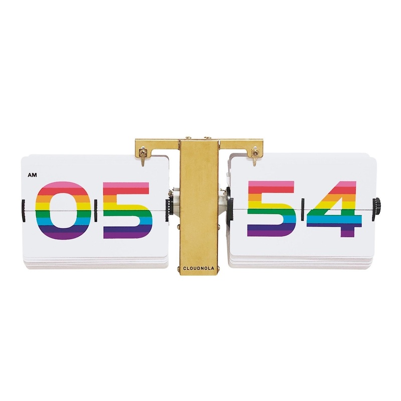 Flipping Out Rainbow – Flip Clock – Flip Flap – Battery Operated – Table – Wall – Digital