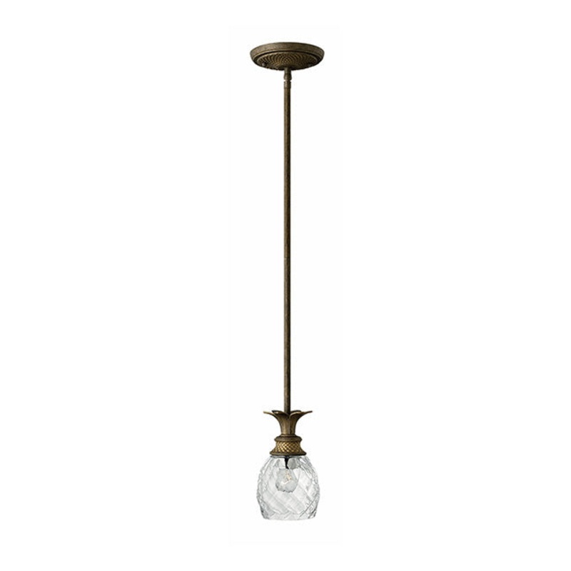 Hinkley 5317 Plantation 1-lt 5″ LED Mini Pendant
