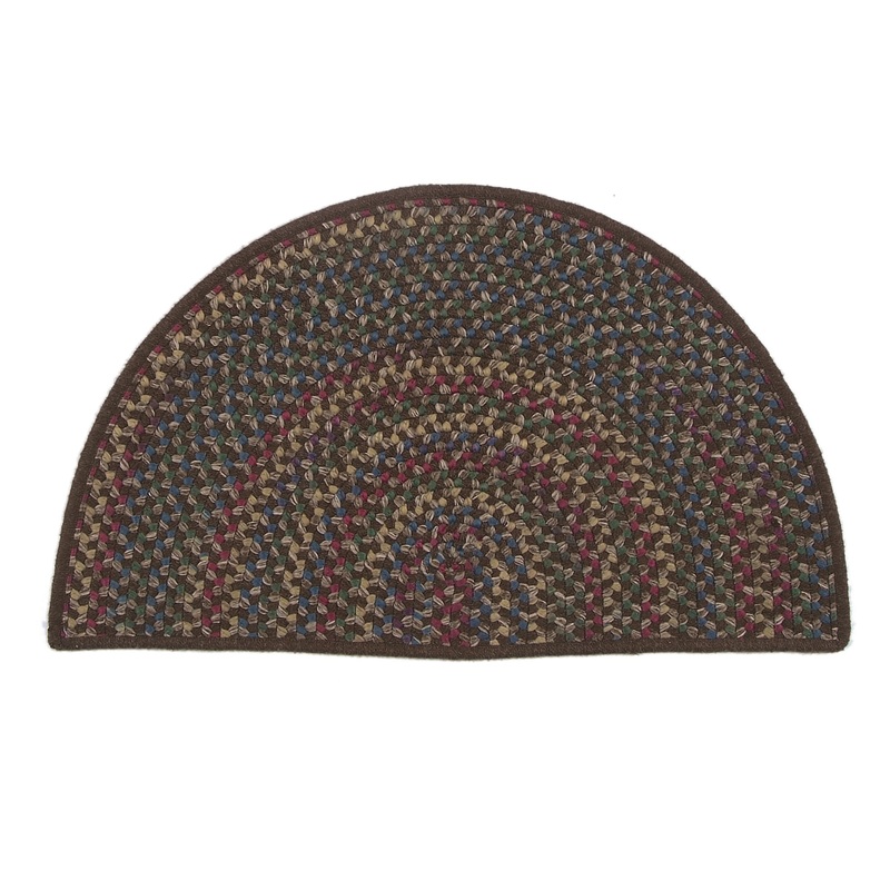 Rustic Braided Kitchen Slice Brown IC80