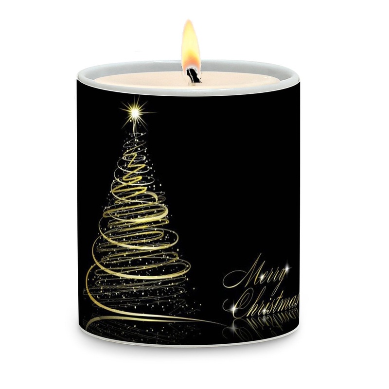 SUBLIMART: Christmas – Soy Wax Candle (Design #XMS17)