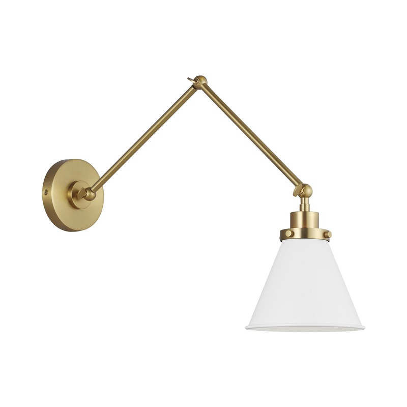 Wellfleet Adjustable Cone Wall Light
