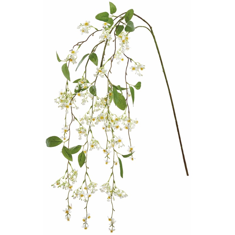 White Hanging Lilac Spray